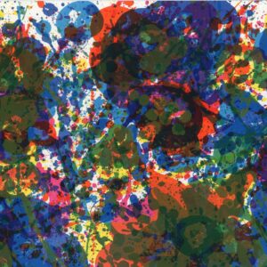 Sam FRANCIS (1923-1994) Untitled (Fresh Air School Portfolio), 1972.