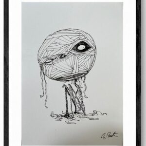 Tim BURTON (Né en 1958)  Sans titre.