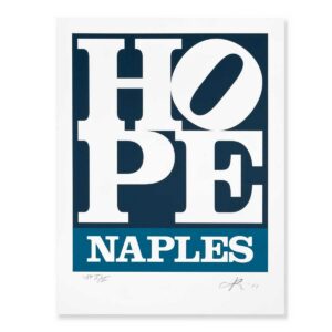 Robert INDIANA (Né en 1928) Hope (Naples)