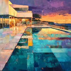 Richard PRINCE (Né en 1994) Infinity Sunset 2025.