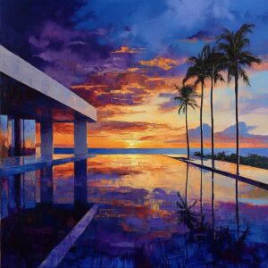 Richard PRINCE (Né en 1994) Violet House,2026.
