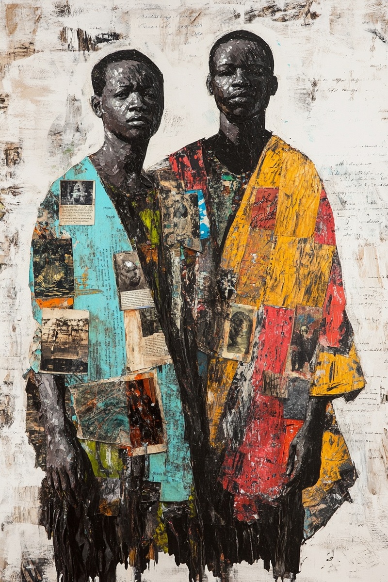 Babacar SOW (Né en 1990) Untitled