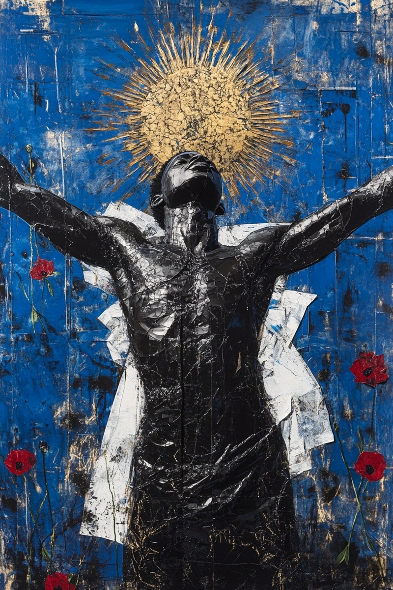 Babacar SOW (Né en 1990) Untitled.