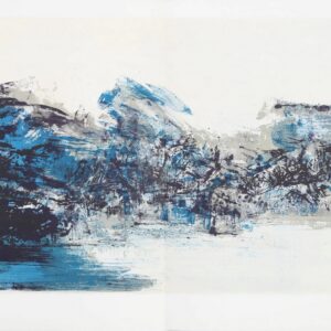 ZAO WOU KI (1920-2013) À La Gloire de l’image et art poétique, 1976.
