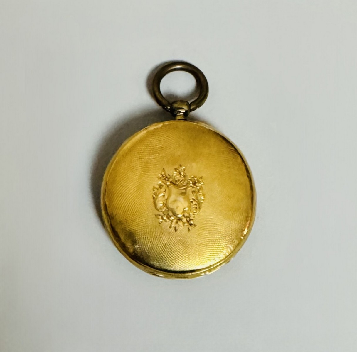 MONTRE de GOUSSET savonnette 3 cuvettes en or jaune 18K mvt à clé (En état) échappement à cylindre huit trous en rubis, – Image 2