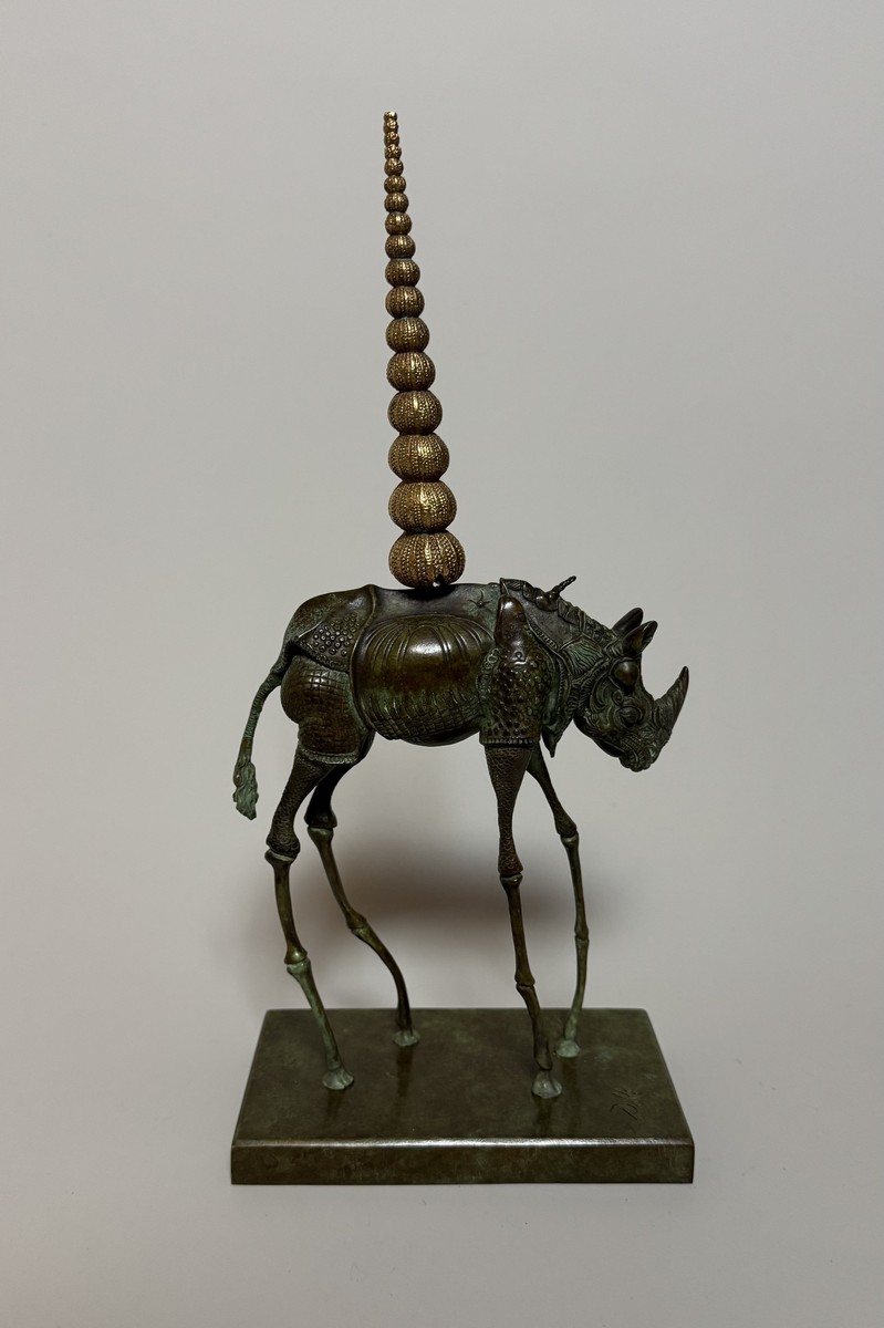 Salvador DALI (1904-1989). Rhinocéros cosmique. 1956.