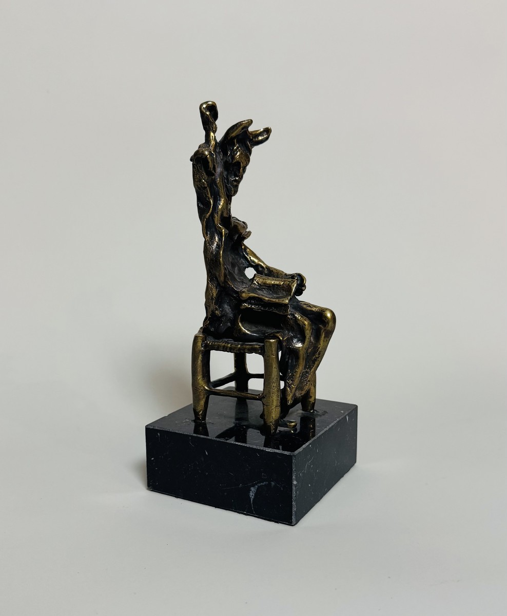 Salvador DALI (1904-1989). « Don Quichotte assis ». – Image 2