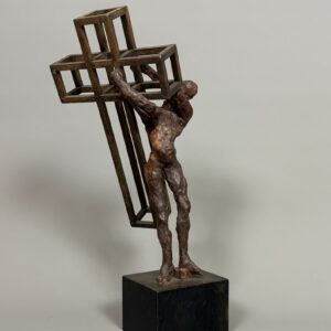 Salvador DALI (1904–1989) « Christ portant la croix » ou « Christo de Cadaqués ». 1964.