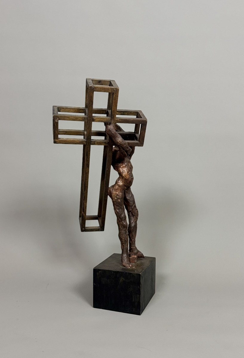Salvador DALI (1904–1989) « Christ portant la croix » ou « Christo de Cadaqués ». 1964. – Image 2