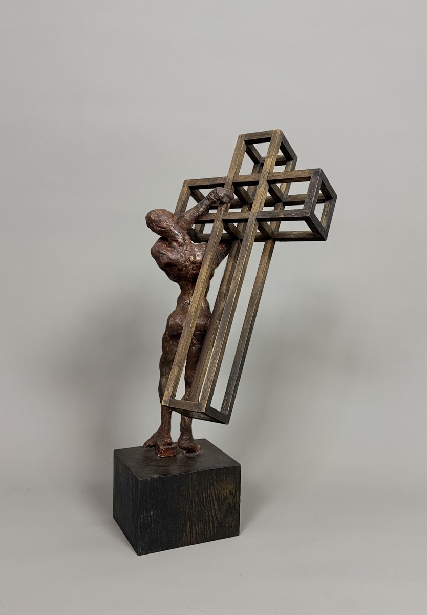 Salvador DALI (1904–1989) « Christ portant la croix » ou « Christo de Cadaqués ». 1964. – Image 3
