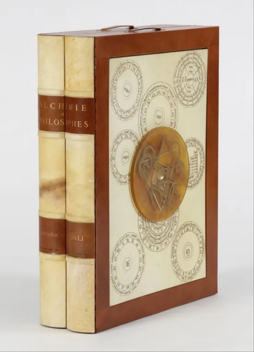 Salvador DALI (1904-1989). « Alchimie des Philosophes » - Paris, Editions Art et Valeur, 1976. – Image 2