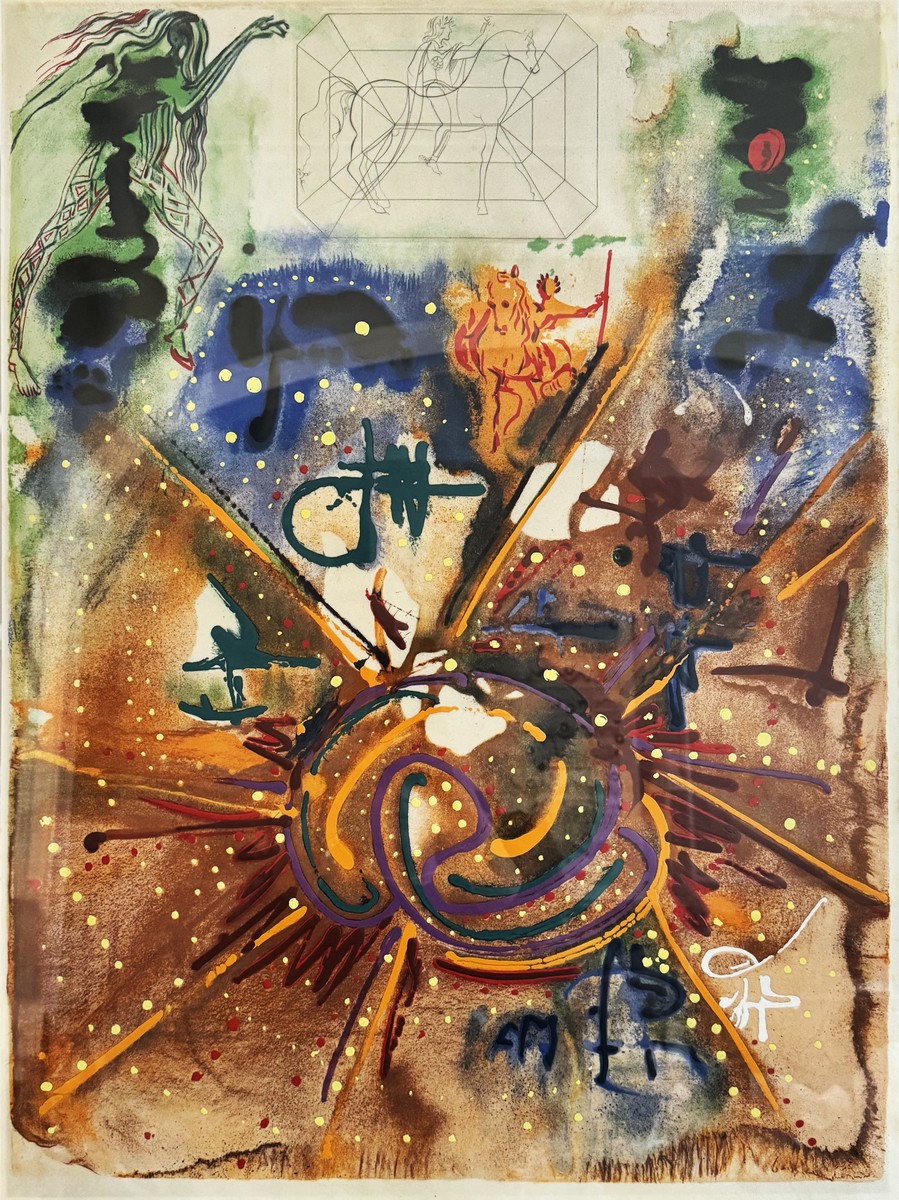 Salvador DALI (1904-1989). « Le Ying et le Yang ».1975.