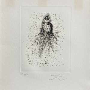 Salvador DALI (1904–1989)  « La Vierge ». 1975.