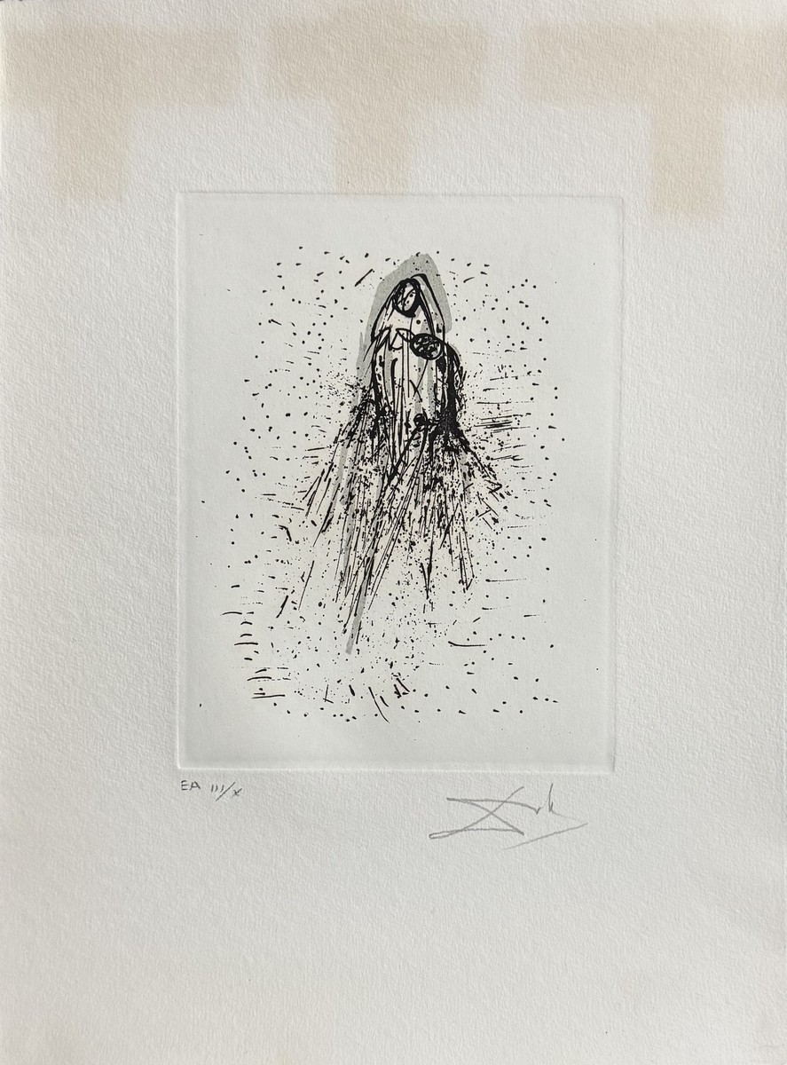 Salvador DALI (1904–1989) « La Vierge ». 1975.