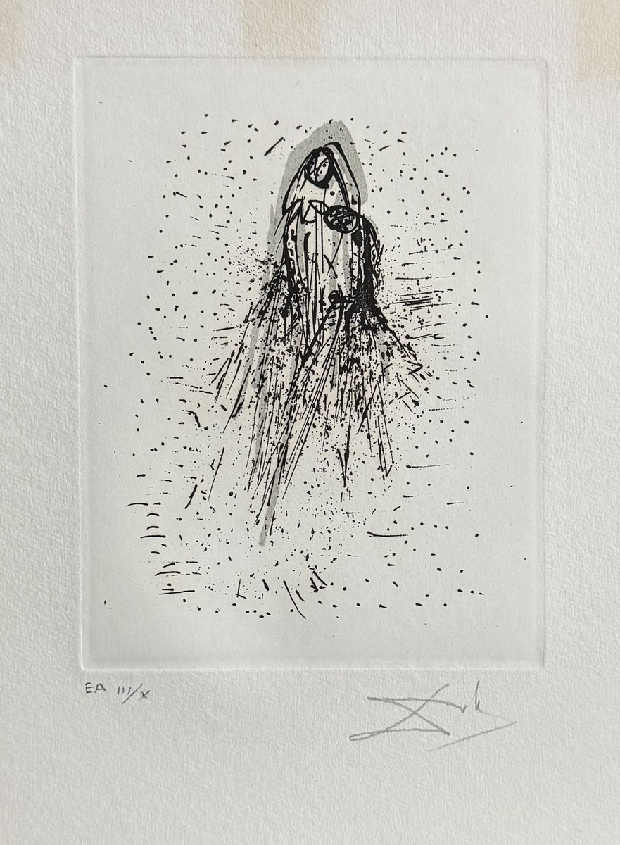 Salvador DALI (1904–1989) « La Vierge ». 1975. – Image 2