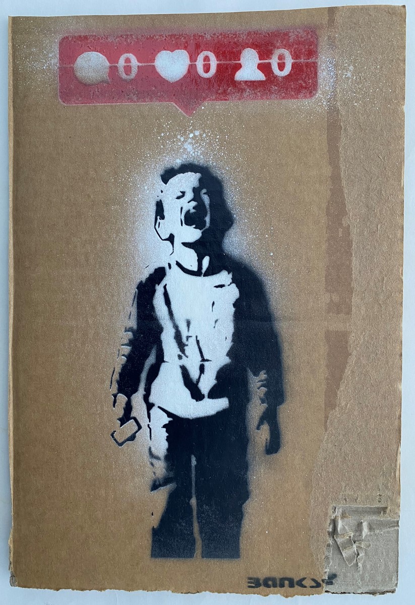 Sold at Auction: Banksy x Louis Vuitton - Dismaland Original Street Art