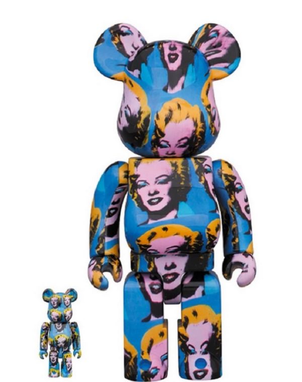BE@RBRICK 
ANDY WARHOLMARYLIN MONROE