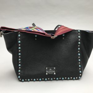 VALENTINO GARAVANI - MADE IN ITALY - GRAND SAC CABAS en cuir - Image 6