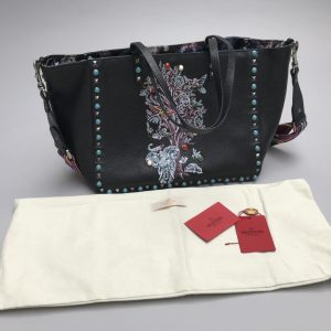 VALENTINO GARAVANI - MADE IN ITALY - GRAND SAC CABAS en cuir - Image 5