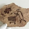 Banksy Peckham Rock 2005 Wall Art Museum London Carte.