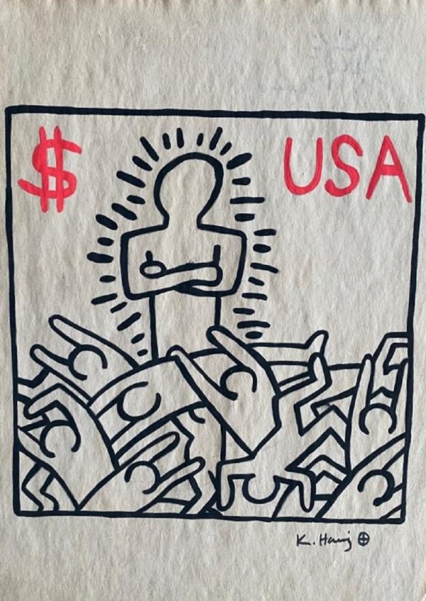 LOT N°125 - KEITH HARING (1958-1990), Attribué