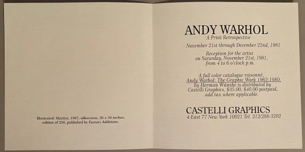 LOT N°197 - Andy WARHOL (1928-1987) (D'après) – Image 2