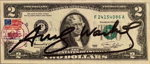 LOT N°216 - Andy WARHOL (1928-1987)