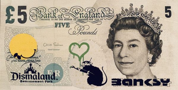LOT N°157 -DISMALAND – BANKSY (D’Après)