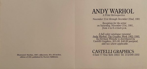 LOT N°113 -Andy WARHOL (1928-1987) (D'après) - Image 2