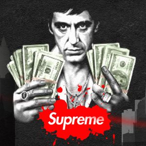 LOT N°130 -BRAIN ROY (MR&ROY, Né en 1980) x SUPREME