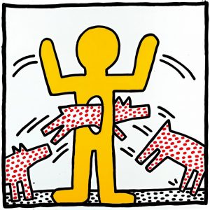 LOT N°255 - Keith HARING (1958-1990), D’APRES
