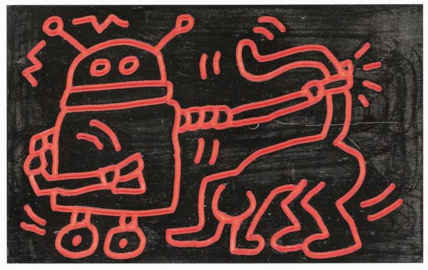 LOT N°258 - Keith HARING (1958-1990), D’APRES