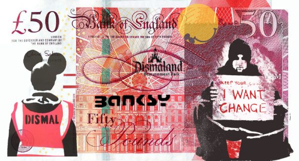 LOT N°43- BANKSY DISMALAND (d’Après)