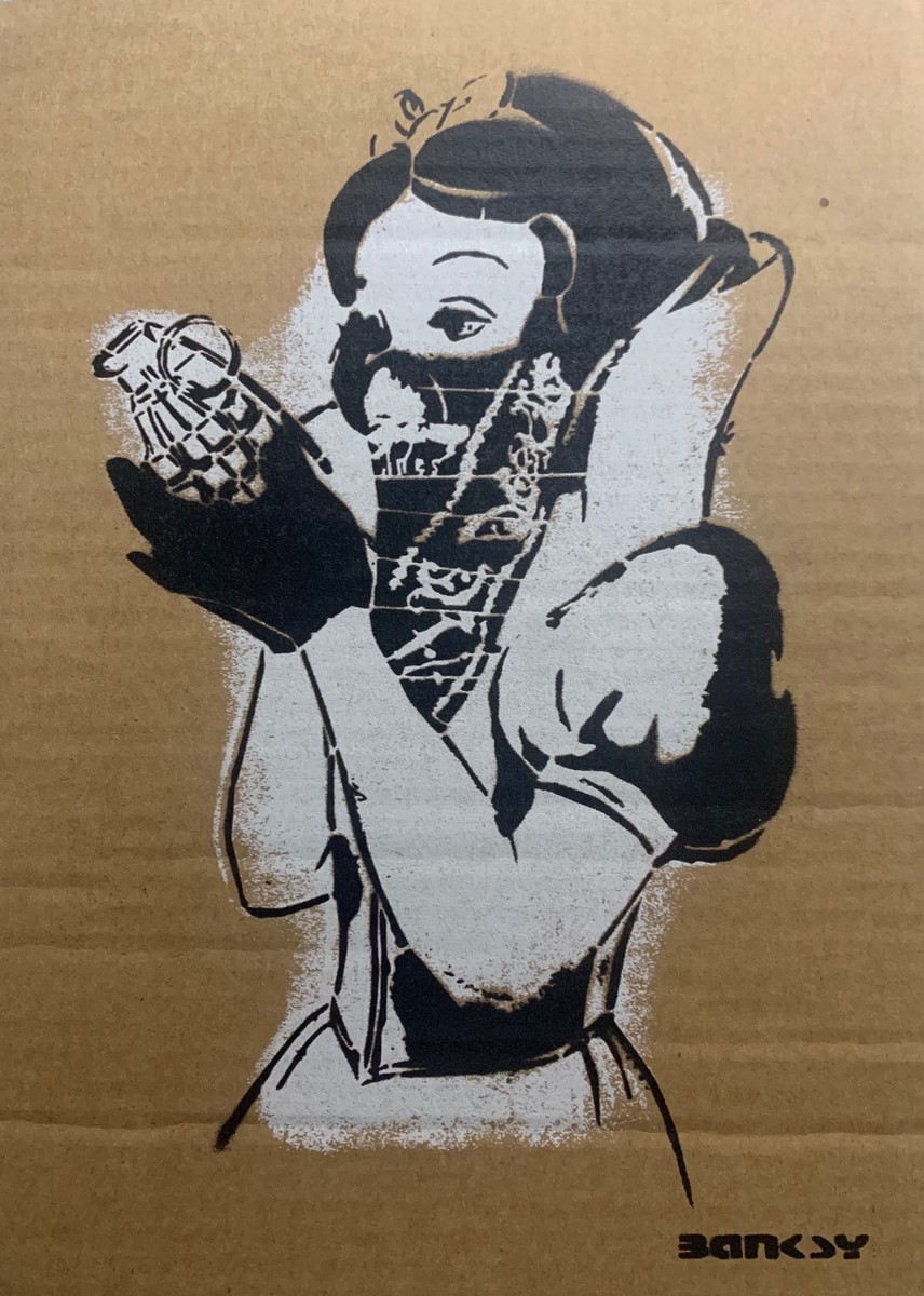 Sold at Auction: Banksy x Louis Vuitton - Dismaland Original Street Art