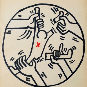 Keith HARING (1958-1990), Attribué à, Etats-Unis