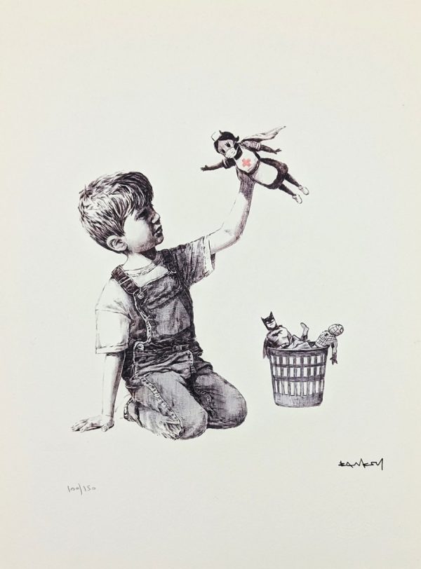 BANKSY (Né en 1974), D’Après
