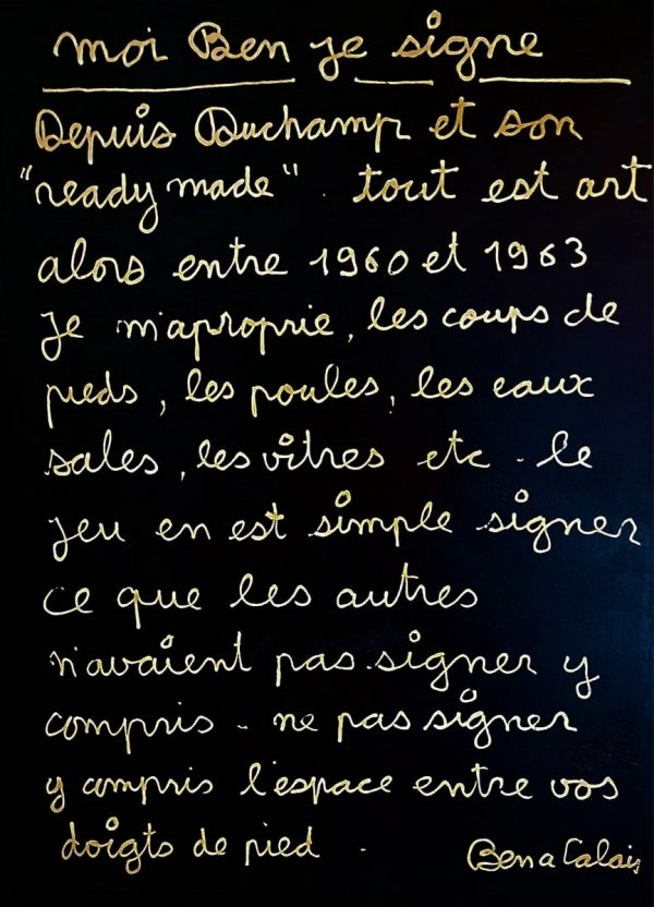 BEN (NE EN 1935) (BENJAMIN VAUTIER DIT)