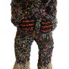 STATUE PERLEE BAMILEKE / BAMOUN (XXème Siècle) - CAMEROUN. – Image 3