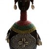 STATUE PERLEE BAMILEKE / BAMOUN (XXème Siècle) - CAMEROUN.