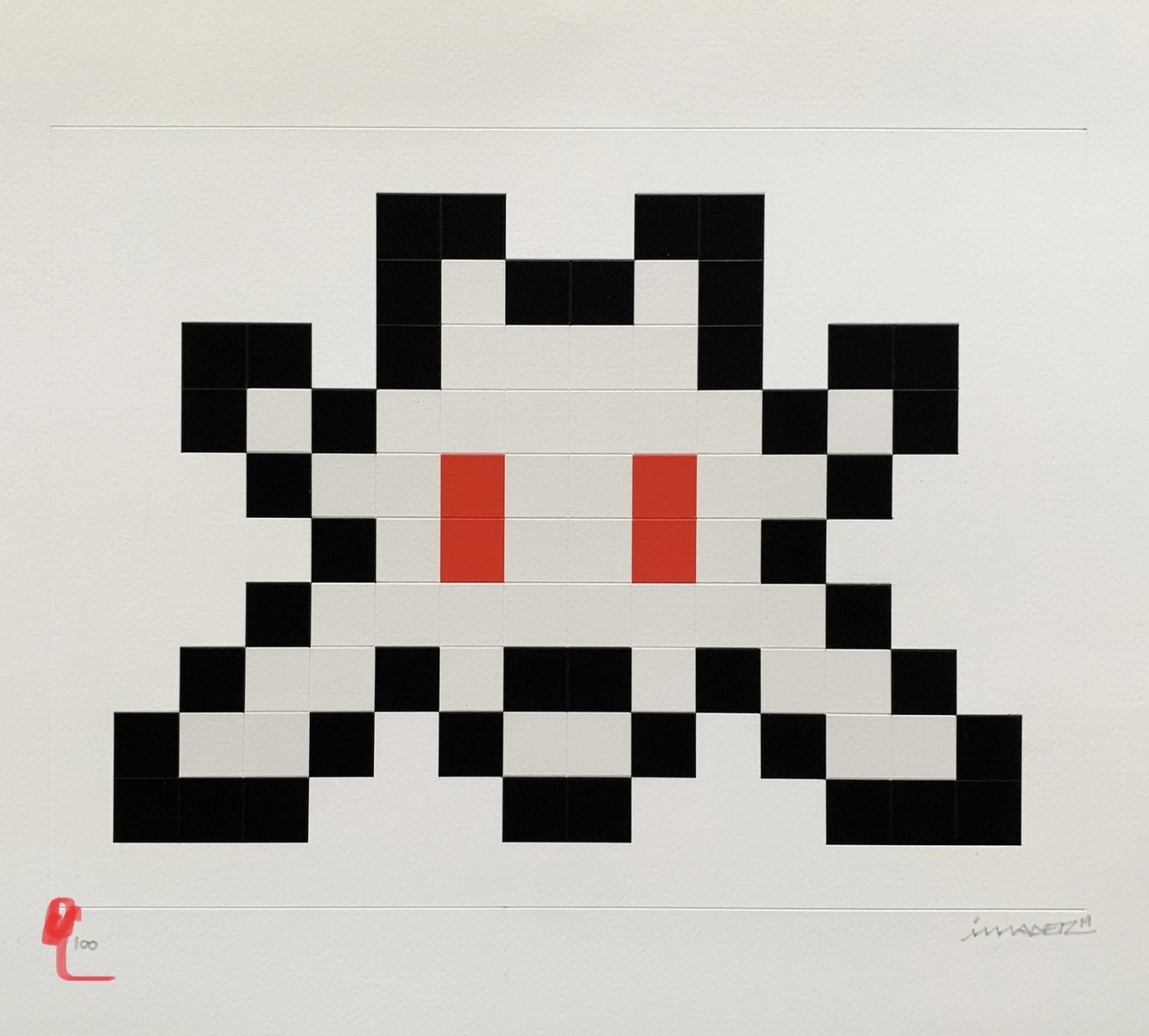 SPACE INVADER N En 1969 Louiza Auktion SPACE INVADER N En 1969 Louiza Auktion
