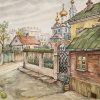 Mstislav Valerianovic DOBUZINSKIJ (1875-1957) , Attribué