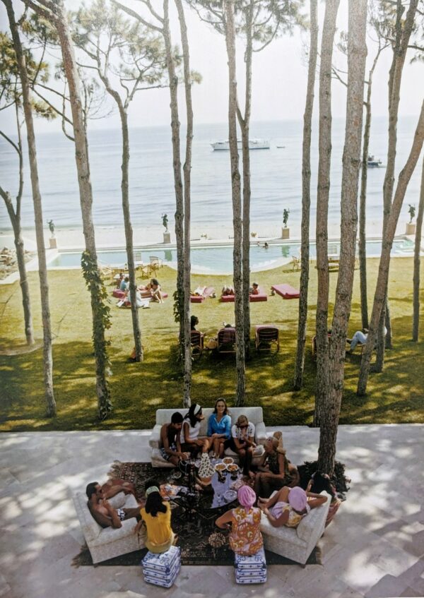 Slim AARONS (1916-2006)  Marbella House Party