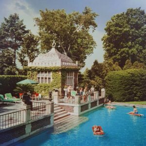Slim AARONS (1916-2006)  Family Pool