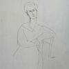 Amadéo MODIGLIANI (1884-1920), D’après  Portrait féminin (modèle de 1916)