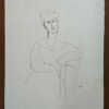 Amadéo MODIGLIANI (1884-1920), D’après  Portrait féminin (modèle de 1916) – Image 2