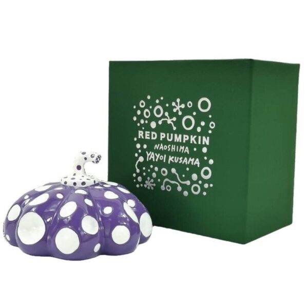 Yayoi KUSAMA (Né en 1929) D’après  Naoshima Pumpkin ple & White