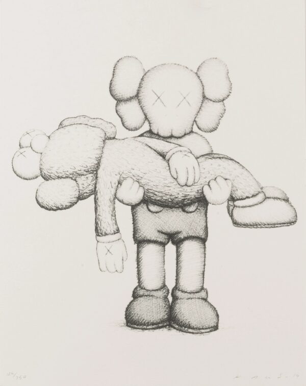 KAWS (Né en 1974)  NGV Gone, 2019.