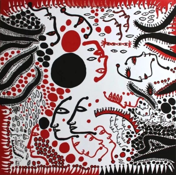 Yayoi KUSAMA (Né en 1929)  I Want To Sing My Heart Out In Praise Of Life,2010