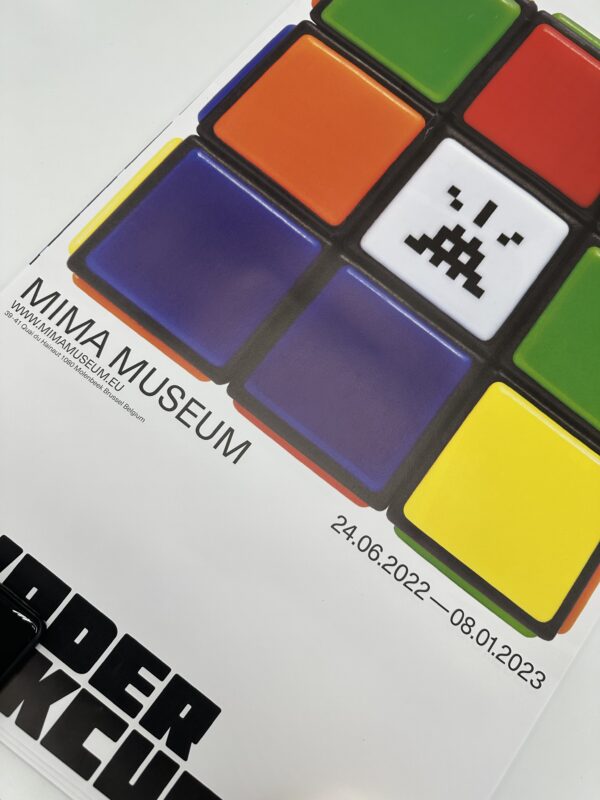 INVADER (Né en 1969)  Affiche de l'Exposition INVADER -RUBIKCUBIST – Image 2