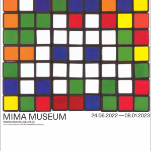 INVADER (Né en 1969)  Affiche de l'Exposition INVADER -RUBIKCUBIST